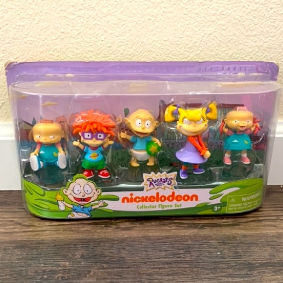 2017 Nickelodeon Rugrats Collector Figure Set Tommy Chuckie Phil Lil Angelica. - Picture 1 of 3